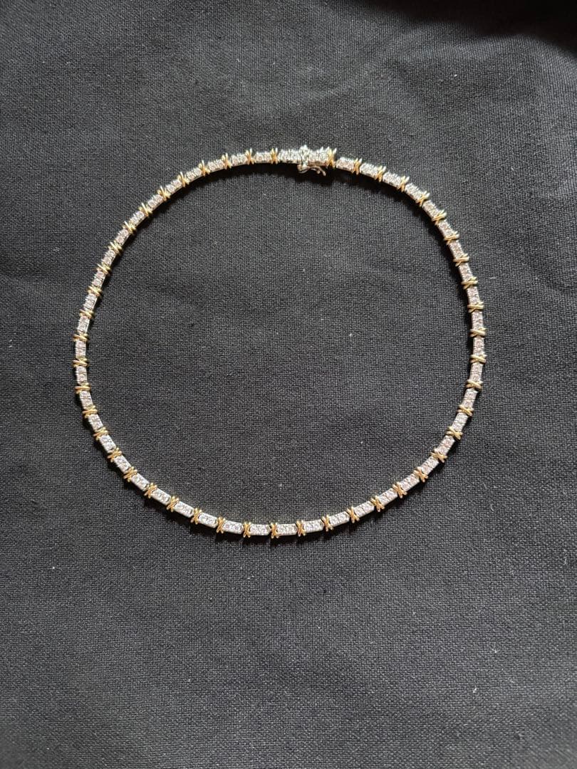 三代目 登坂広臣 omi 着用モデル ダイヤ テニスネックレス - メルカリ