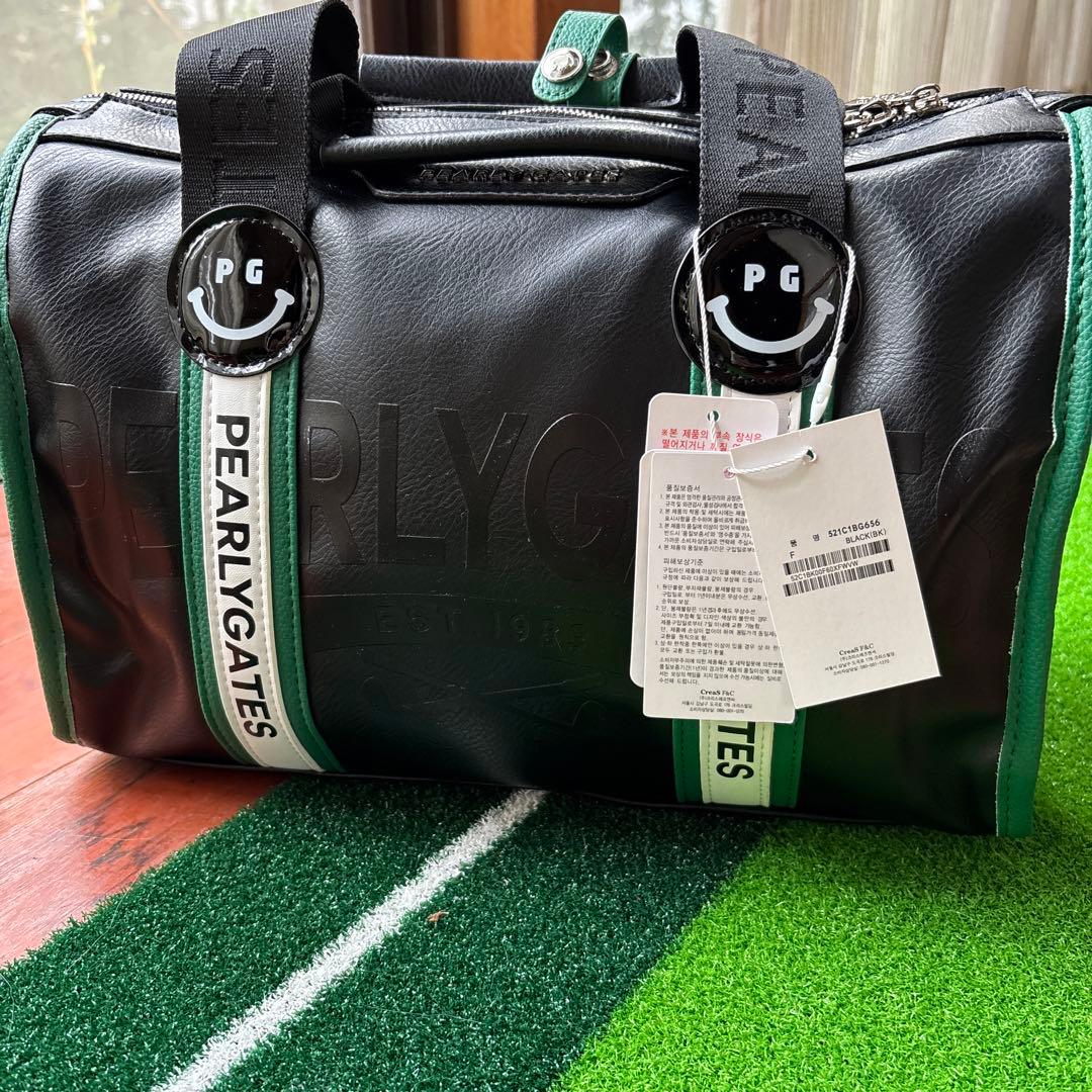 PEARLY GATES ゴルフバッグ ブラック/グリーン 楽天市場】パーリーゲイツ PEARLY GATES ブラックウォッチスタンド