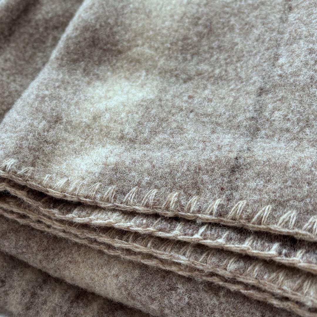 toujours 原色ジャコブウールブランケット