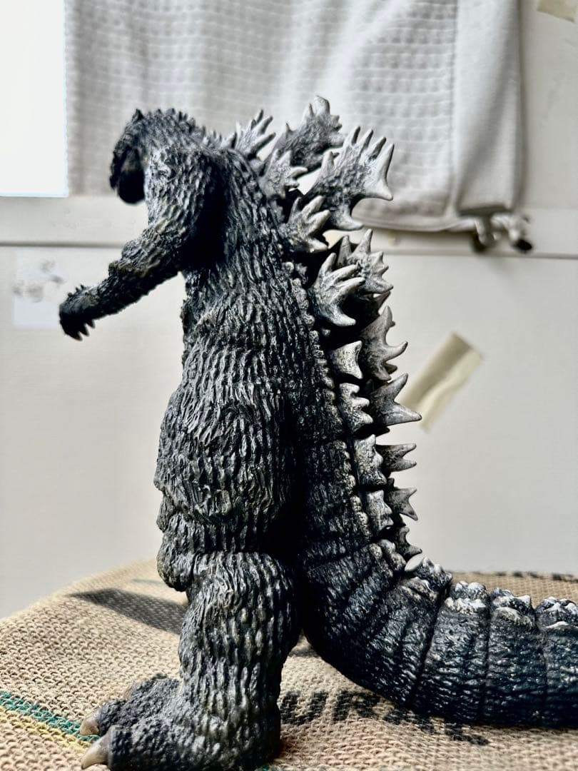 ビリケン商会 ゴジラ1955 ゴジラの逆襲『改造版』ソフビ製 塗装済