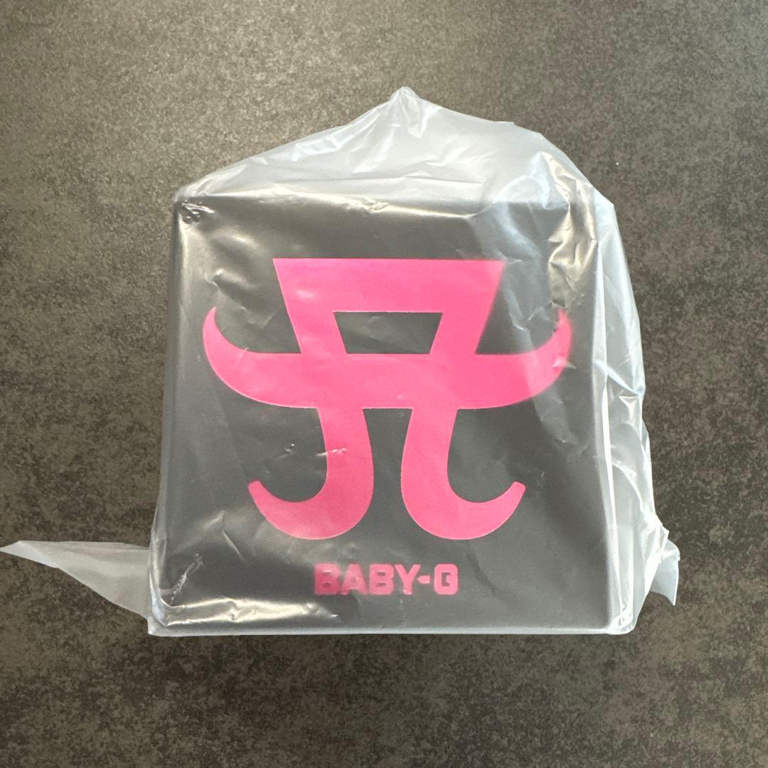 浜崎あゆみ CASIO BABY-G ブラック/ピンク デジタル腕時計