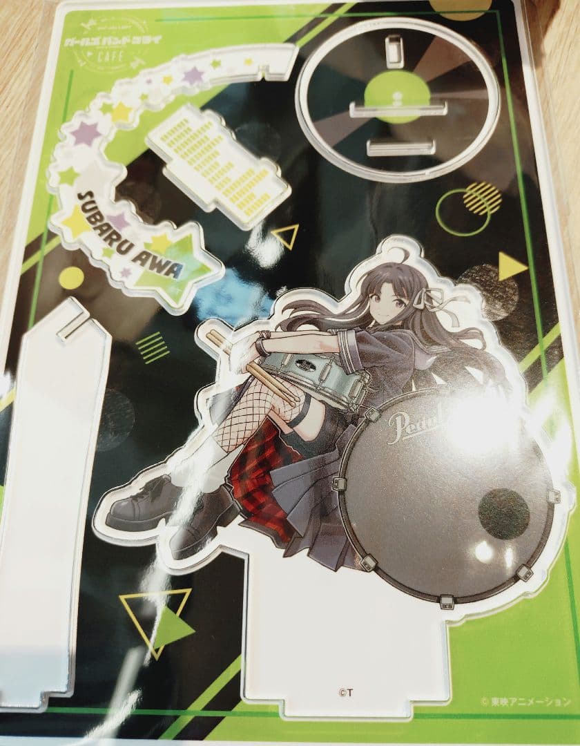 ガールズバンドクライ and GALLERY コラボカフェ アクスタ 安和すばる