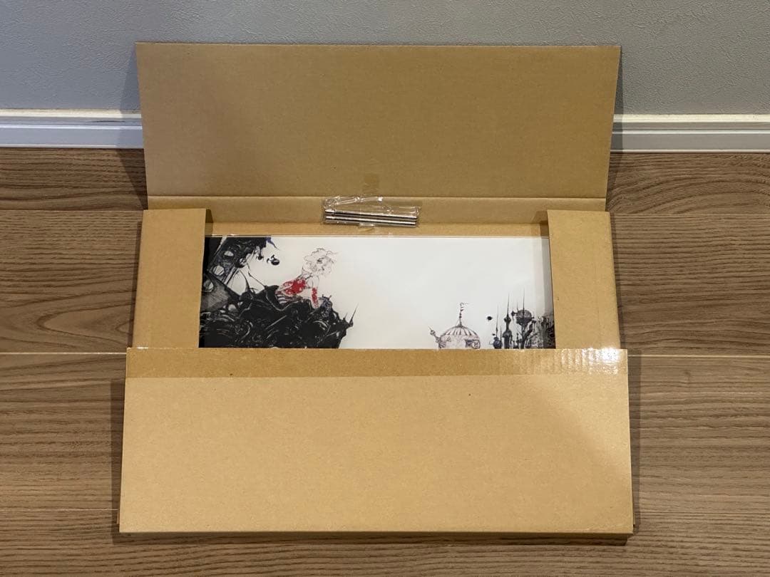 天野喜孝　街　アクリルプレート ファイナルファンタジー6 FFⅥ