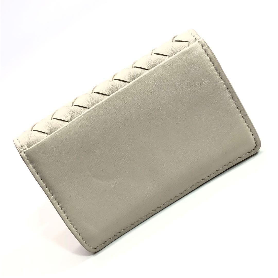 極美品✨希少カラー ボッテガヴェネタ イントレチャート カードケース