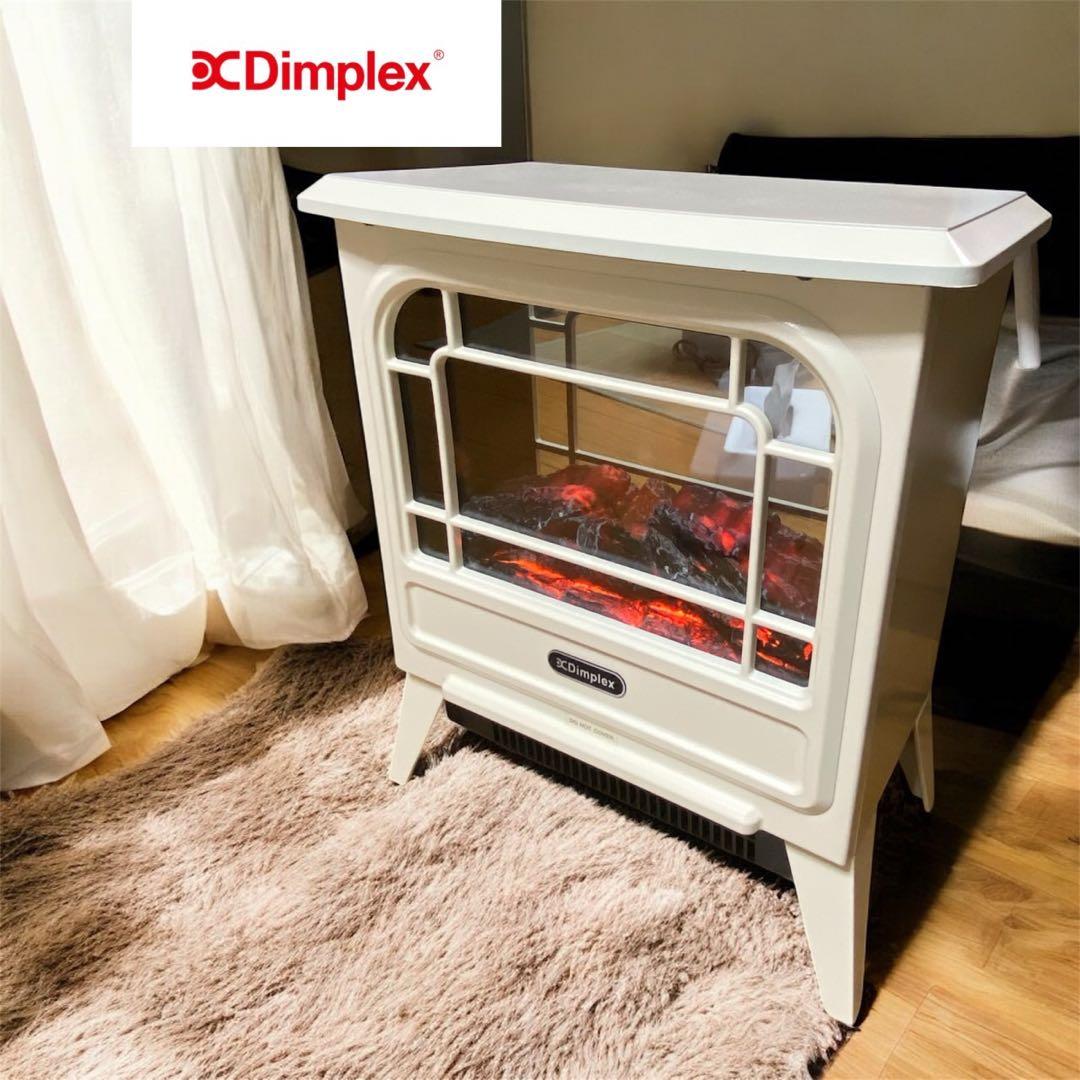 最終セール‼︎ディンプレックス 暖炉型電気ストーブ MCS12WJ 美品 Dimplex（ディンプレックス） 暖炉 フェイク 炎 暖炉型ヒーター