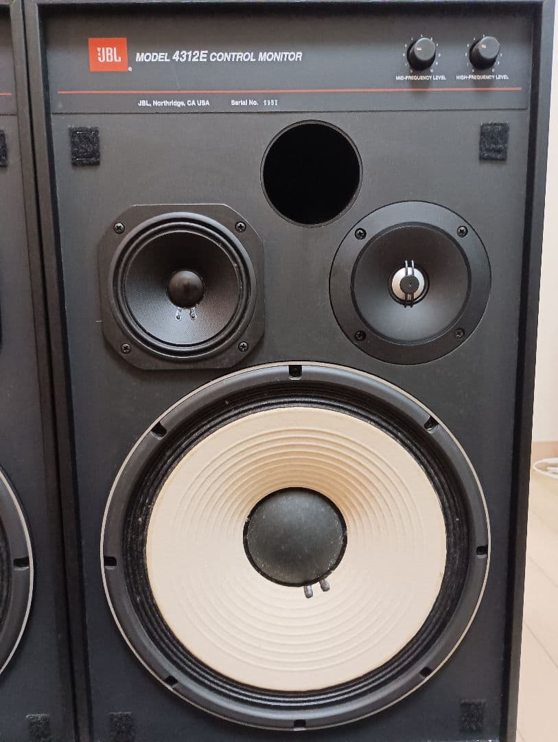 JBL 4312E BK CONTROL MONITOR スピーカー [1本]2 Yahoo!オークション - JBL 4312E BK CONTROL MONITOR ペア