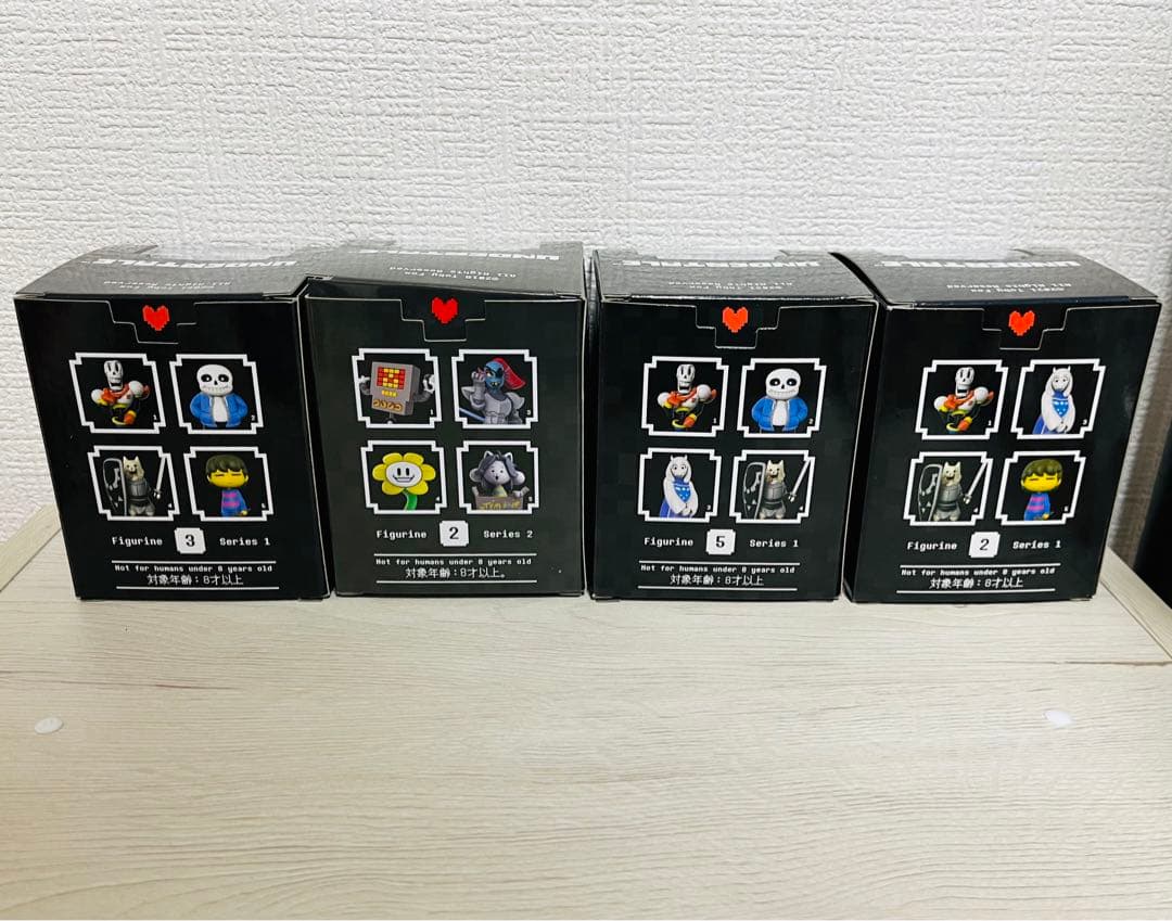 UNDERTALE　フィギュア　サンズ　ニンゲン　アルフィー　トリエル