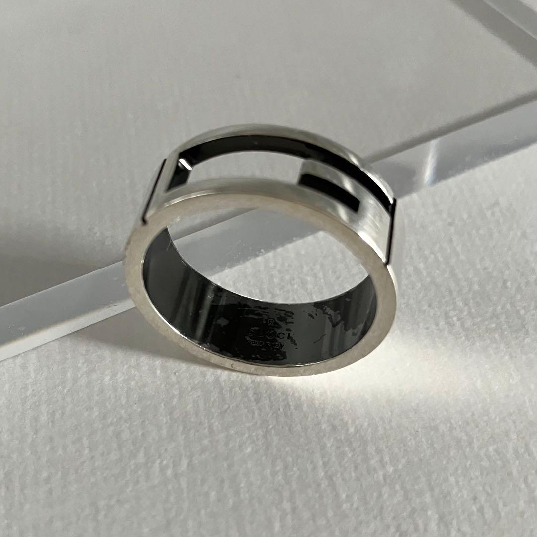 GUCCI グッチ ブランデッドG シルバー925 リング 指輪 約20号 - メルカリ