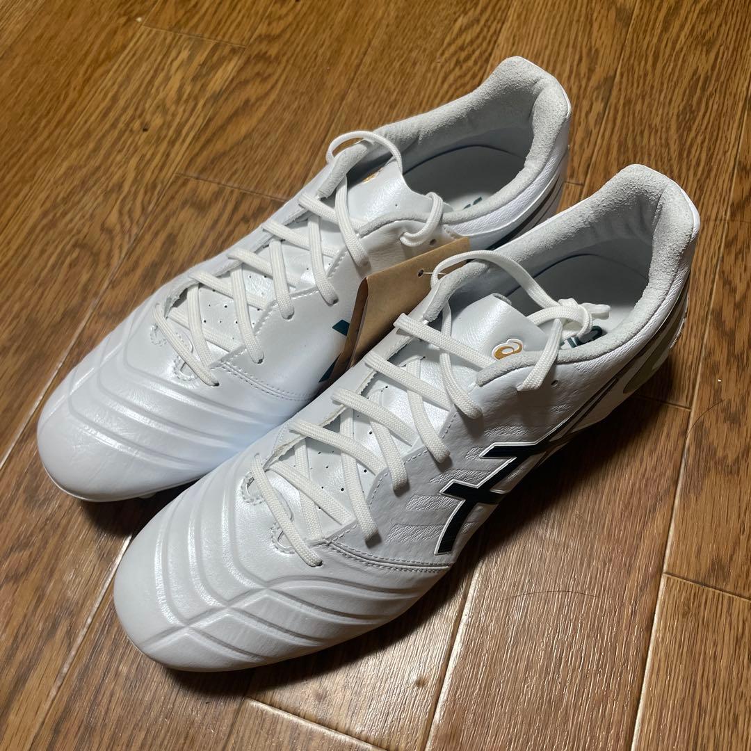 アシックス DS LIGHT ホワイト×グリーン 26.5cm