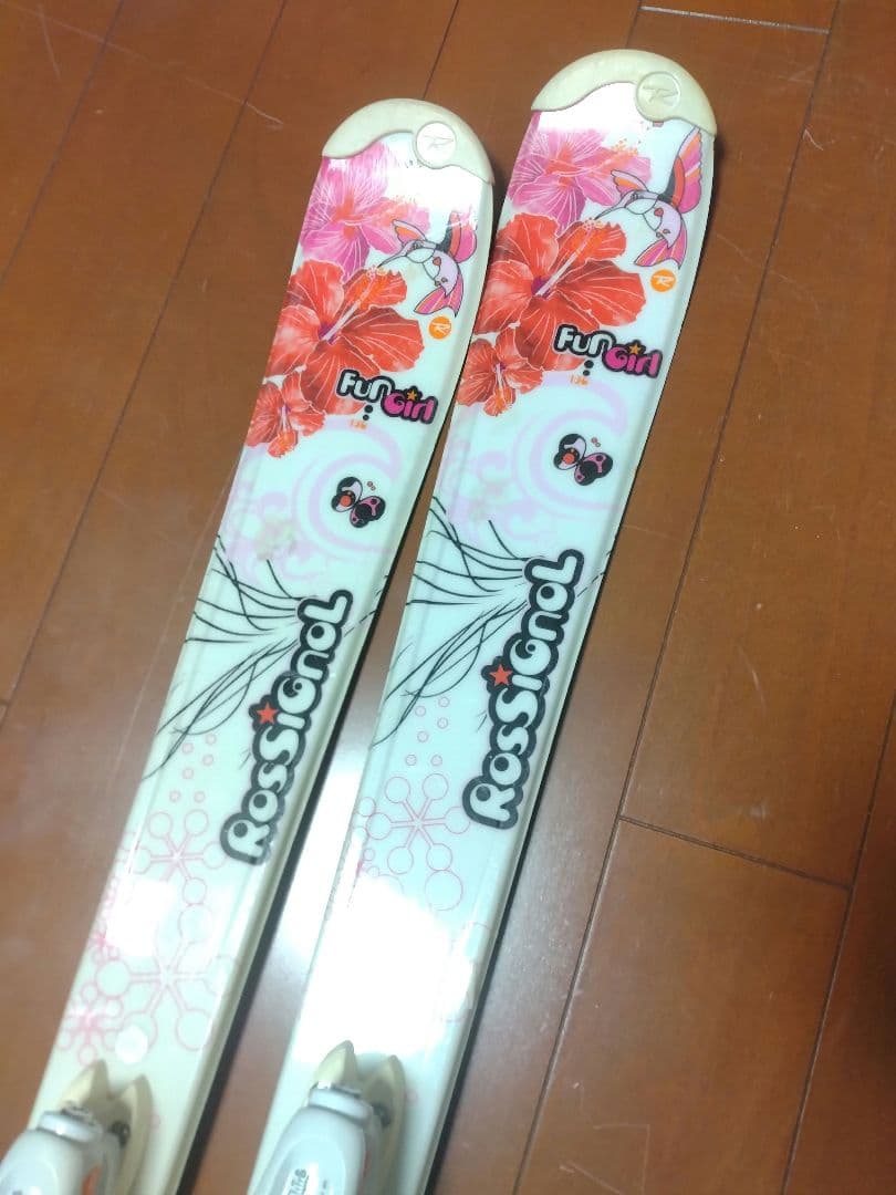 状態良好☆】130cm ROSSIGNOLスキー板セット♪ 送料無料！ - メルカリ