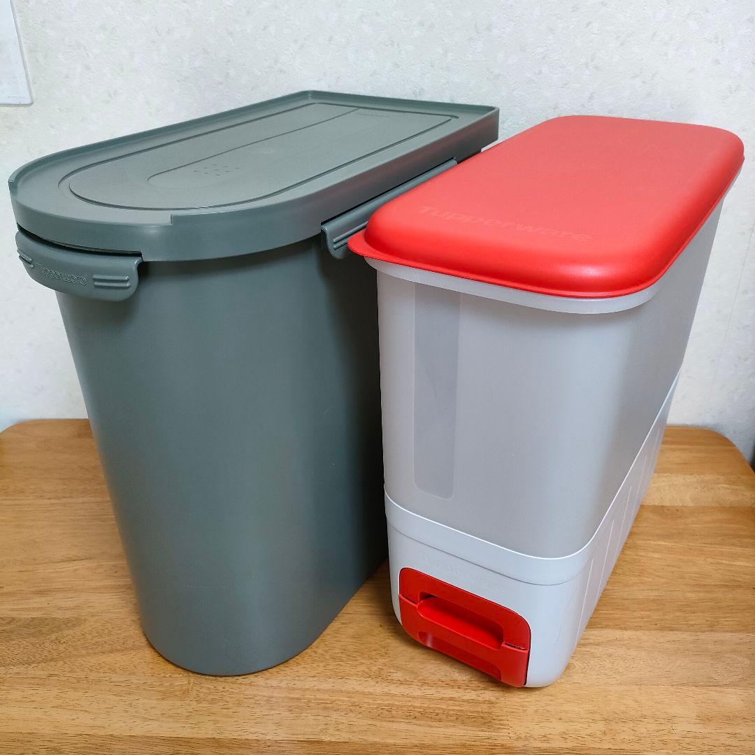 タッパーウェア 米びつ ライスディスペンサー ストッカー キッチン