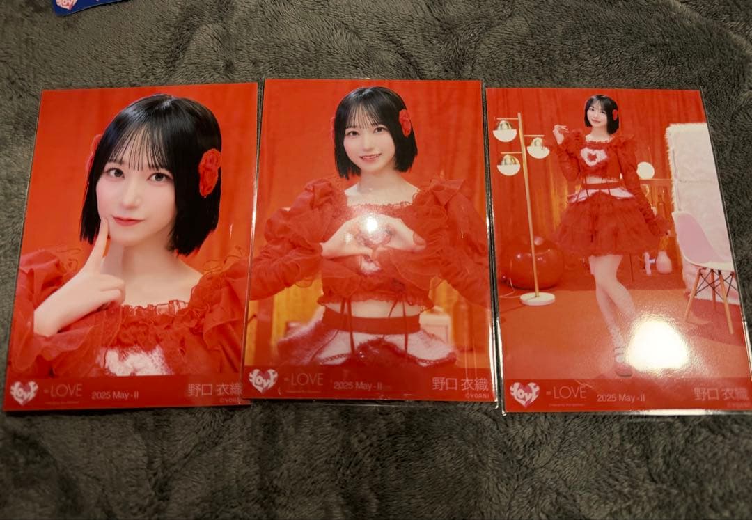 野口衣織 生写真 コンプ4セット LOVE 野口衣織 生写真 コンプ｜Yahoo!フリマ（旧PayPayフリマ）