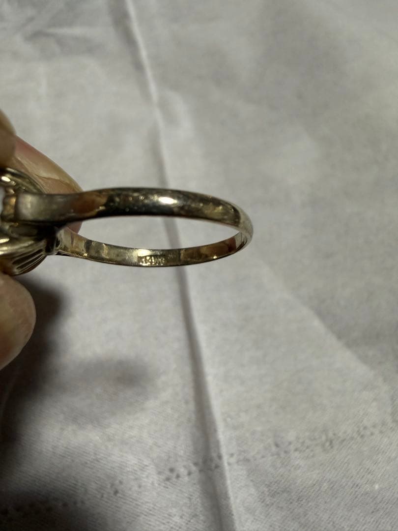 K14WGパールリング総重量2.85g - メルカリ