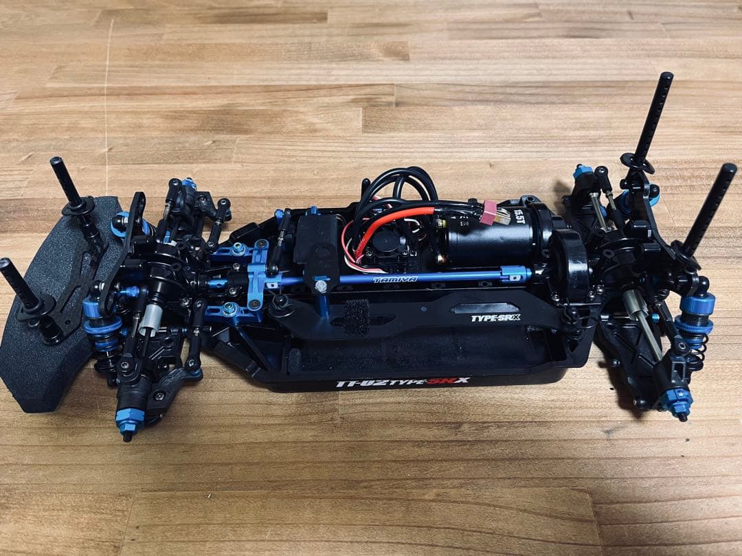 モーター　ESC 受信機　サーボ付き　タミヤ TT-02 TYPE SRX