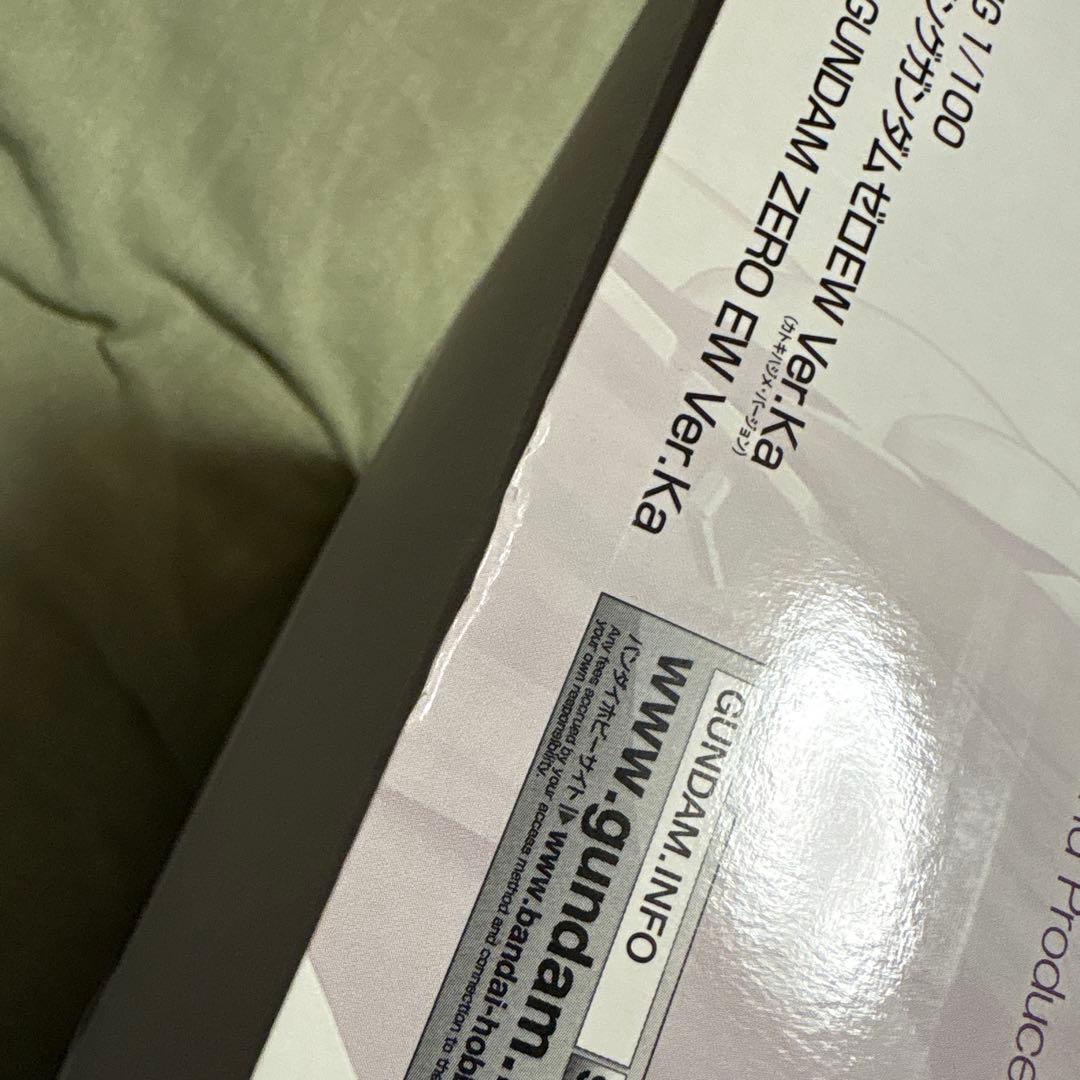 MG 1/100 ウイングガンダムゼロEW Ver.Ka 【未開封中古】