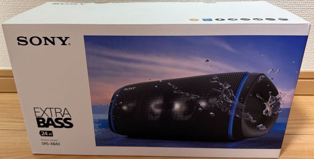 SONY ワイヤレススピーカー SRS-XB43 SRS-XB43 | アクティブスピーカー／ネックスピーカー | ソニー