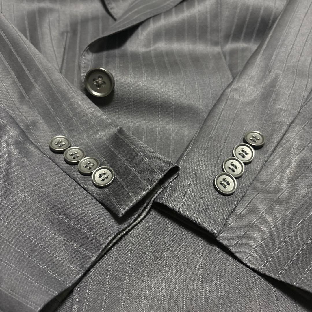 23区 ストライプ スーツセット パンツ 44 光沢生地 バハリエ - メルカリ