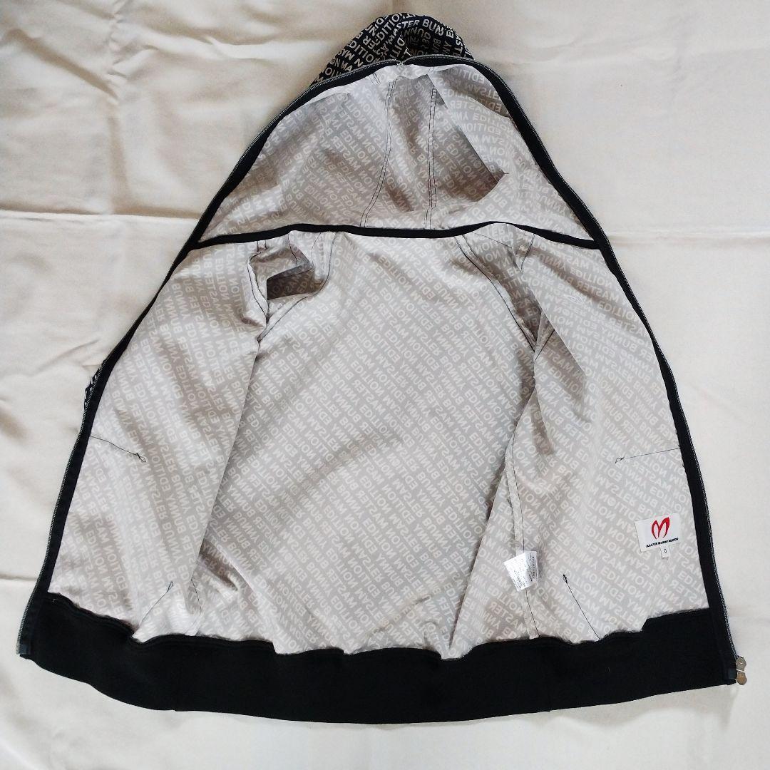 マスターバニーエディション 総柄ブルゾン ネイビー レディース 0