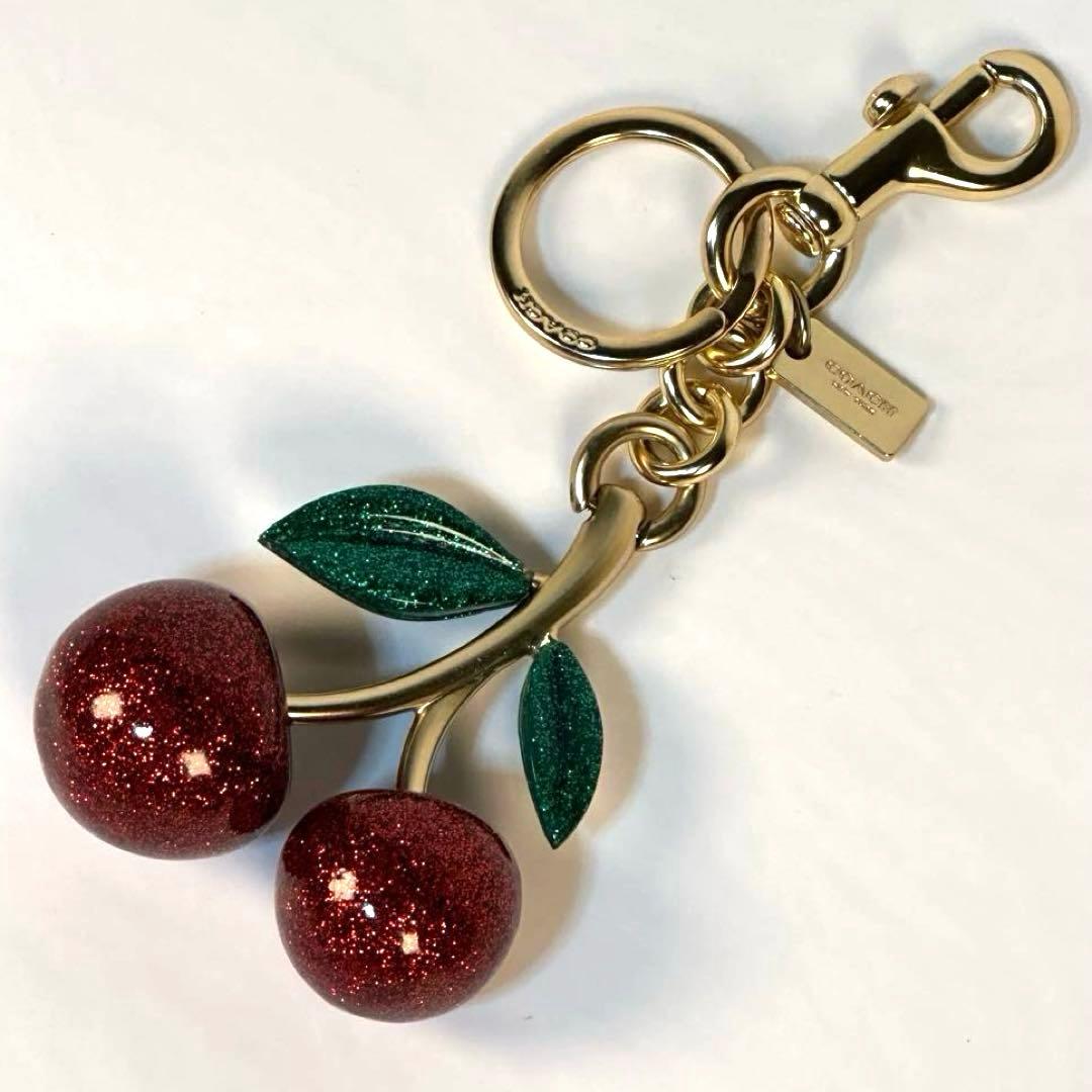 ✨美品✨ COACH コーチ キーホルダー バッグチャーム チェリー さくらんぼ 楽天市場】COACH コーチ チェリーバッグチャーム 77840 B4P1Y