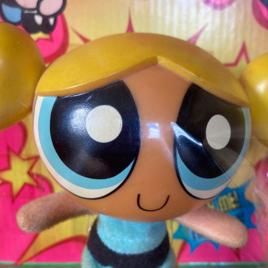 パワーパフガールズ、超激レアバブルスフィギア、ブロッサムぬいぐるみ2種類セット