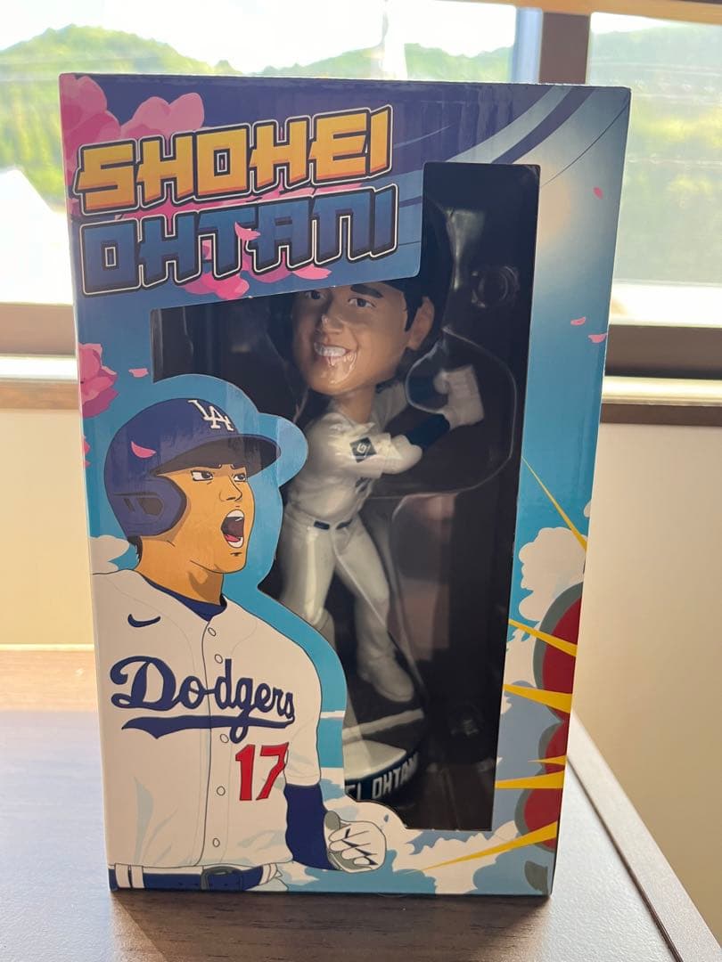 大谷翔平 フィギュア ロサンゼルス・ドジャース MLB MLB×FOCO ドジャース 大谷翔平選手 ビッグヘッドボブル(9.5インチ