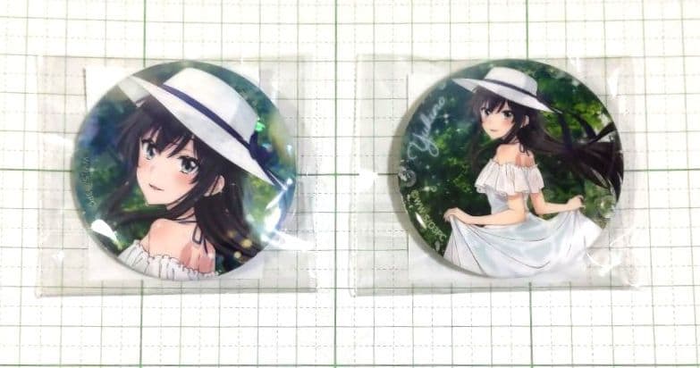 俺ガイル 雪ノ下雪乃 ホロ入り缶バッジ 16点 俺ガイル】 雪ノ下雪乃 缶