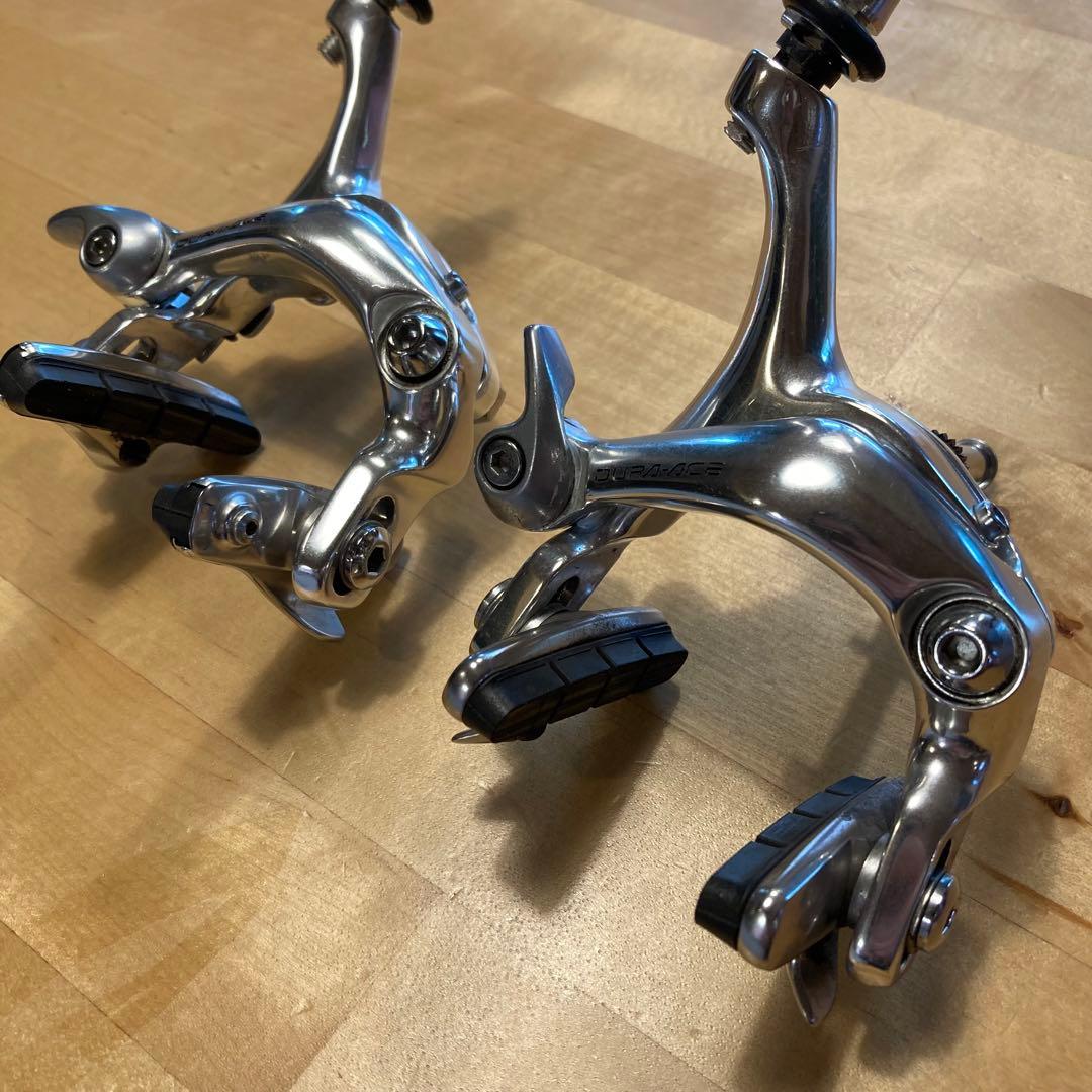 DURA-ACE リムブレーキ BR-7403 前後セット シルバー キャリパー
