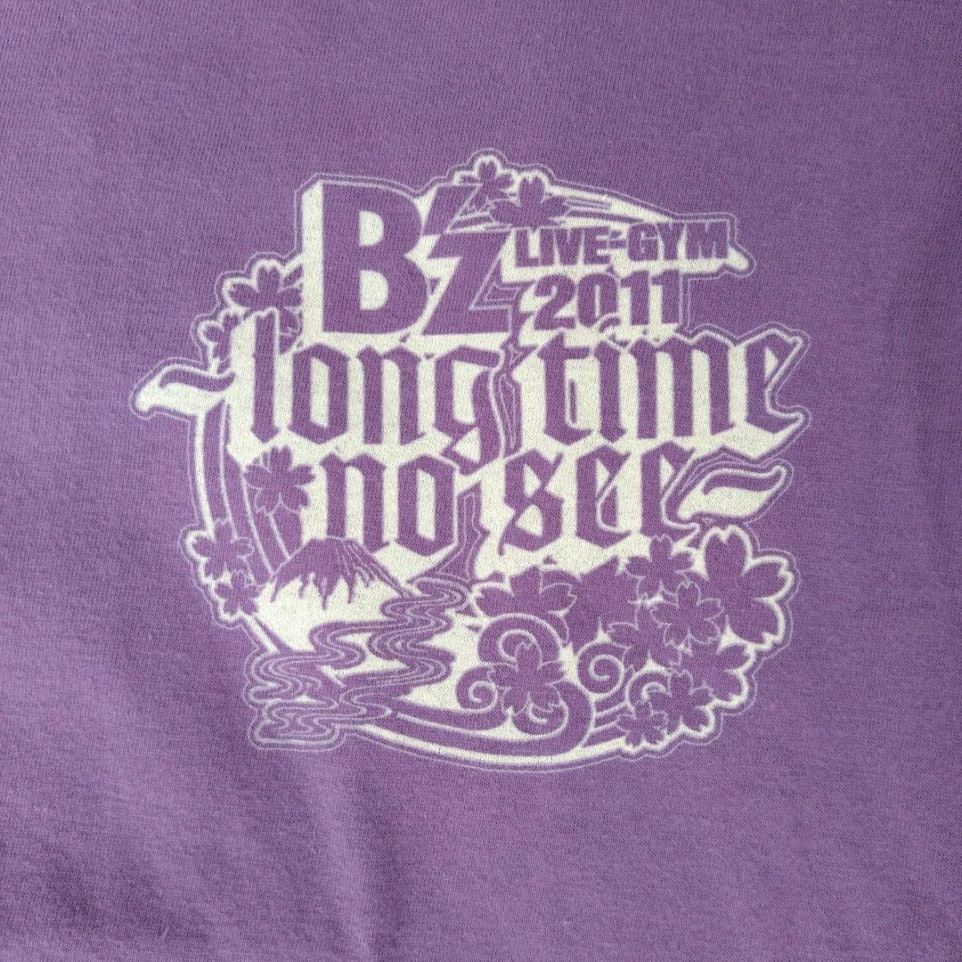 B'z 2011～long time no see～ Tシャツ 紫 ロサンゼルス