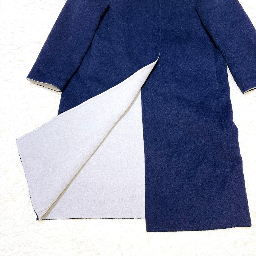 セオリーリュクス アルパカシャギー ダブルフェイスコート オーバー