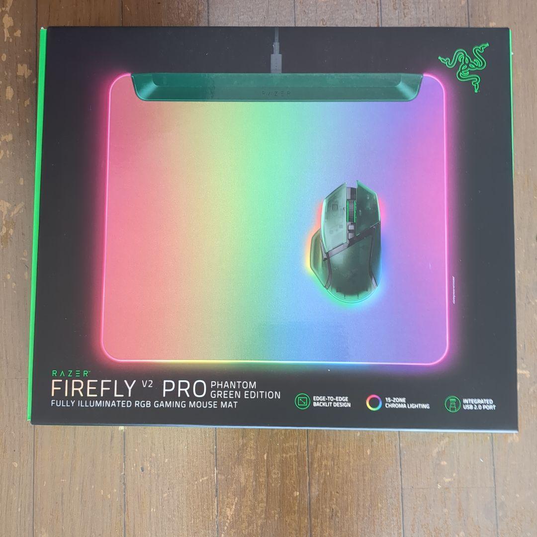 マウス・トラックボール Razer Firefly V2Pro Phantom GreenEdition Amazon.co.jp: Razer レイザー Firefly V2 Pro Phantom Green Edition