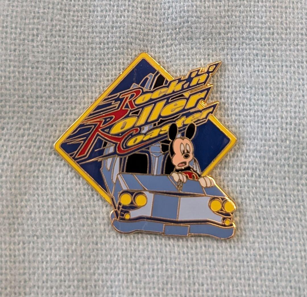 TDL WDW アトラクション ピンバッジ