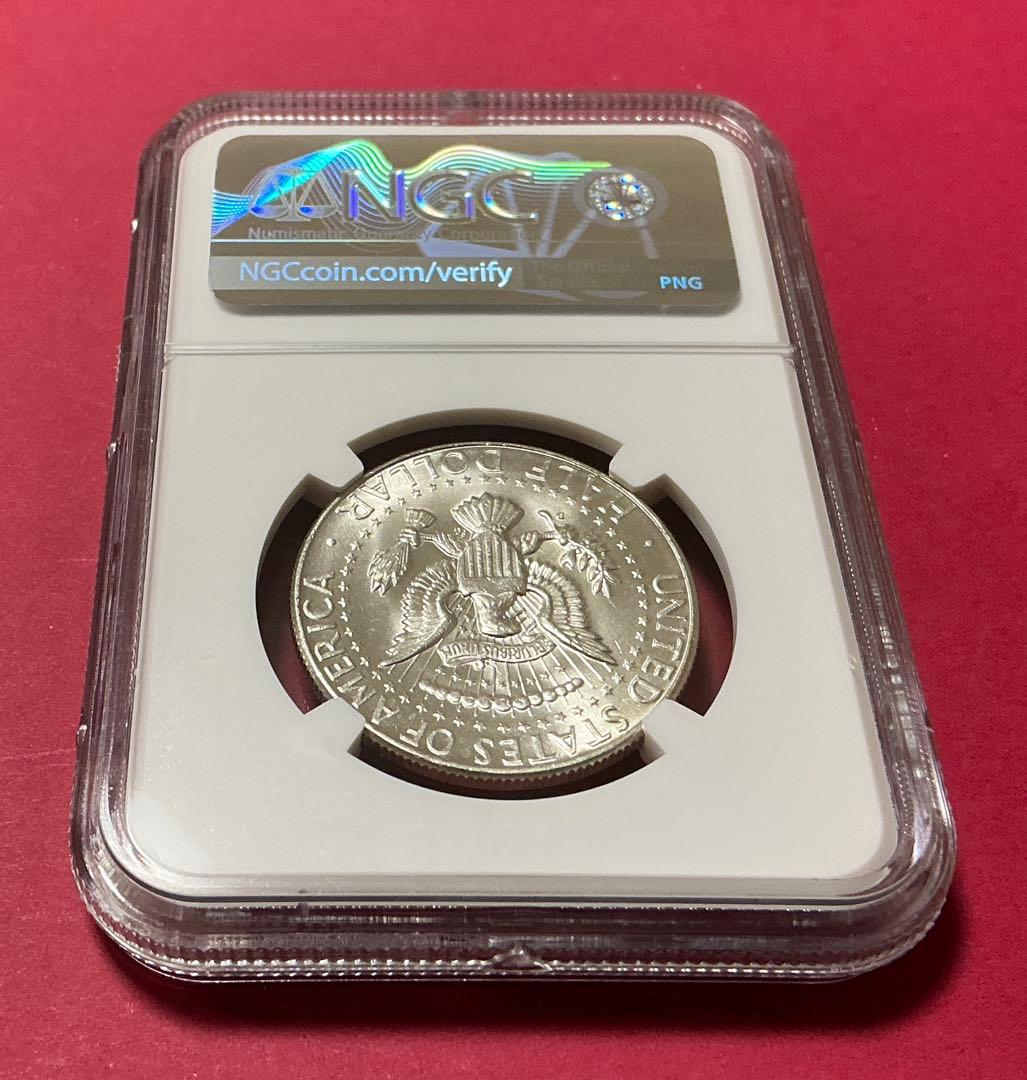 1964年 ケネディ ハーフダラー 銀貨 NGC MS64 FIRST YEAR - メルカリ