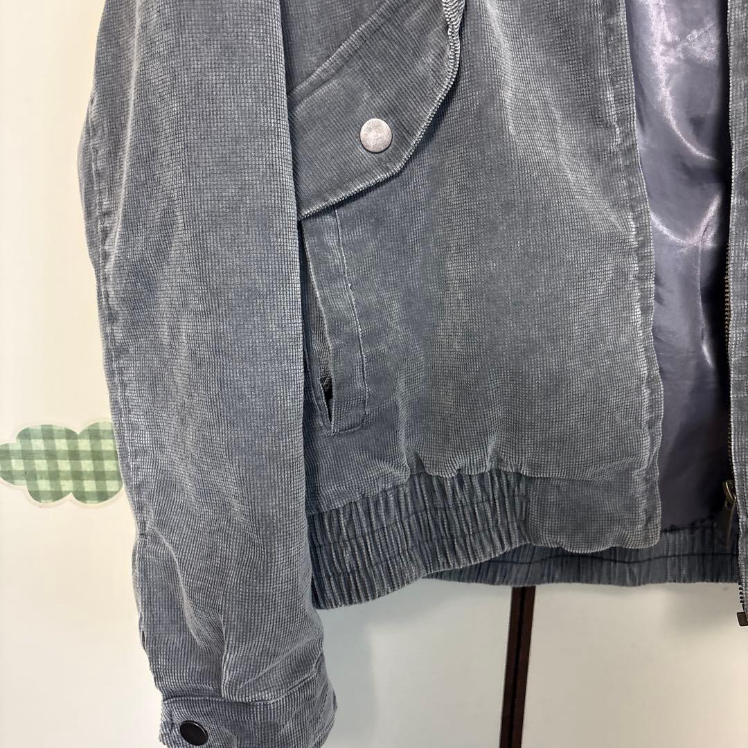 yolo コーデュロイ ジャケット グレー