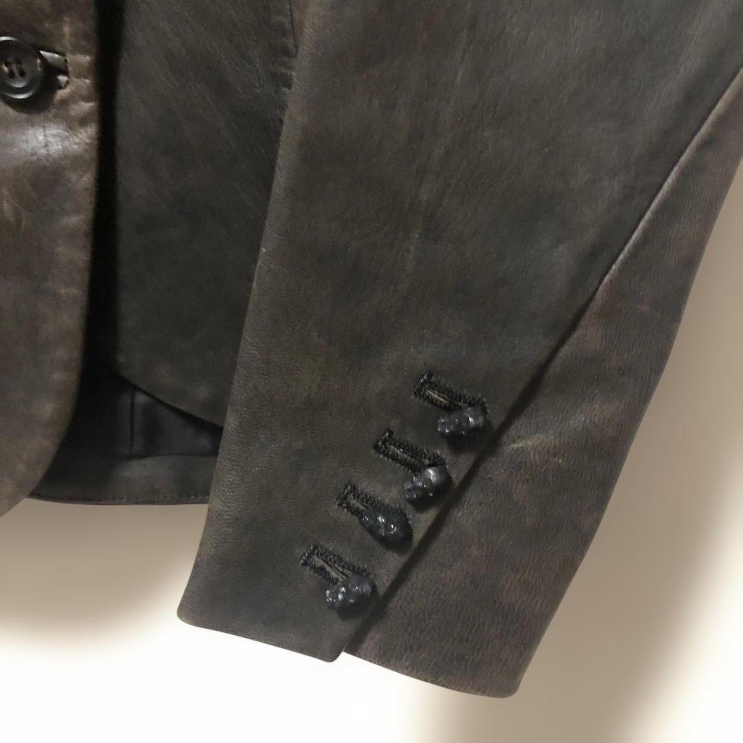 ifsixwasnineレザージャケット ブラウンsize0