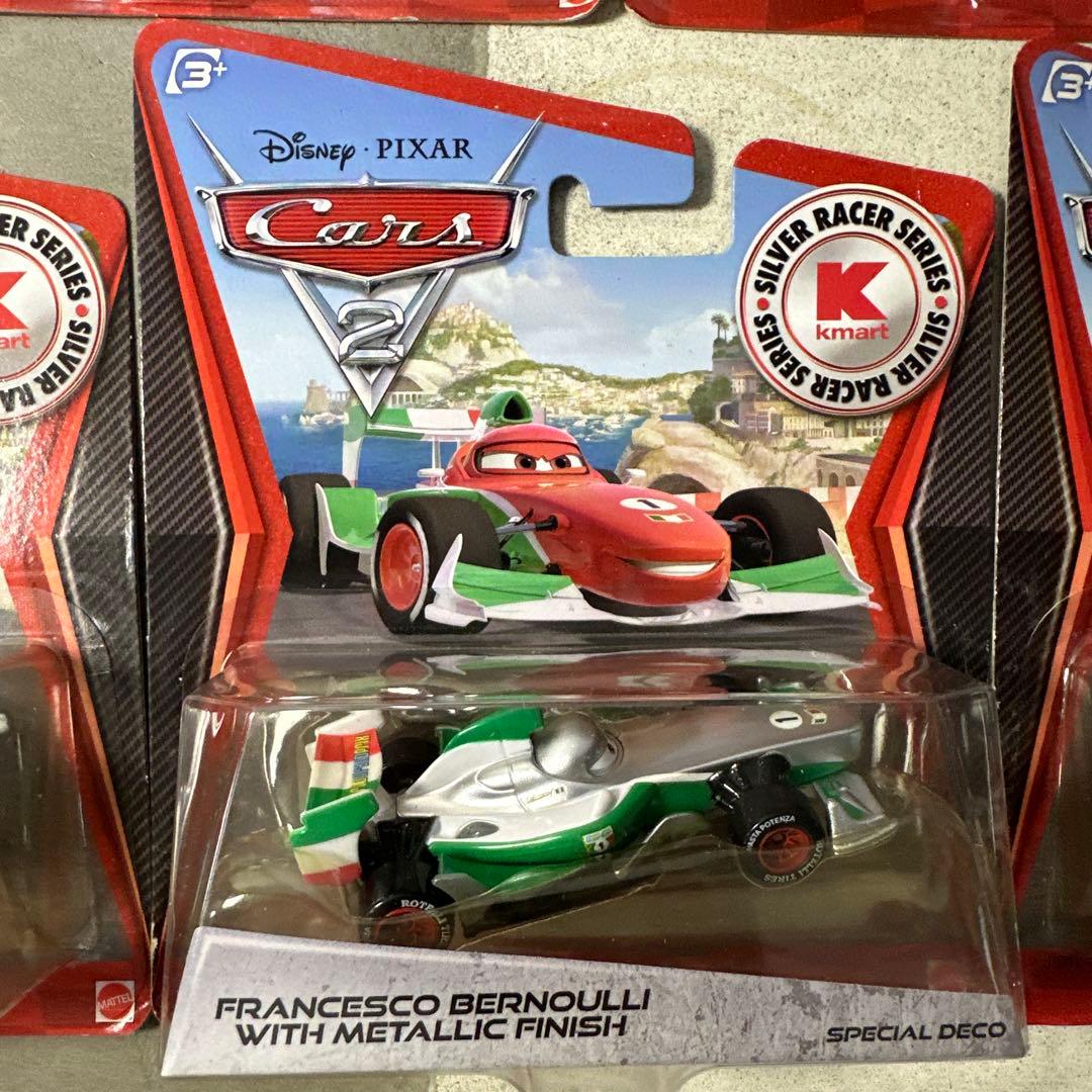 未開封 カーズ2 マテル ディズニー ピクサー シルバーレーサー シリーズ