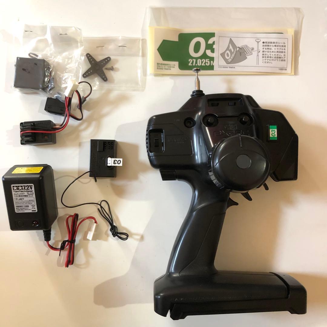 タミヤ RC エクスペックSP タムテックギア ドライブセット バッテリー欠品