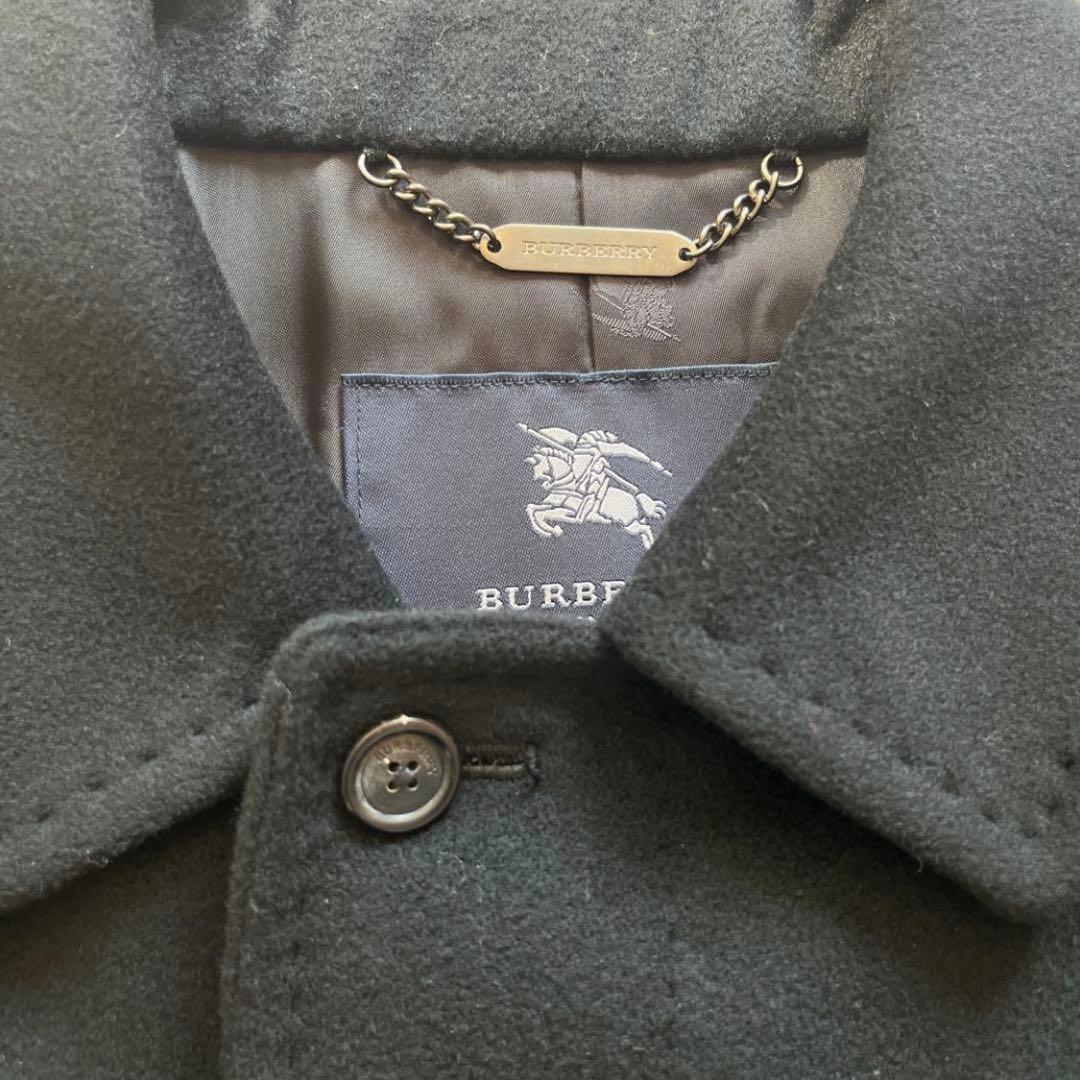 【極美品】《BURBERRY LONDON》カシミヤ100% バルマカーンコート