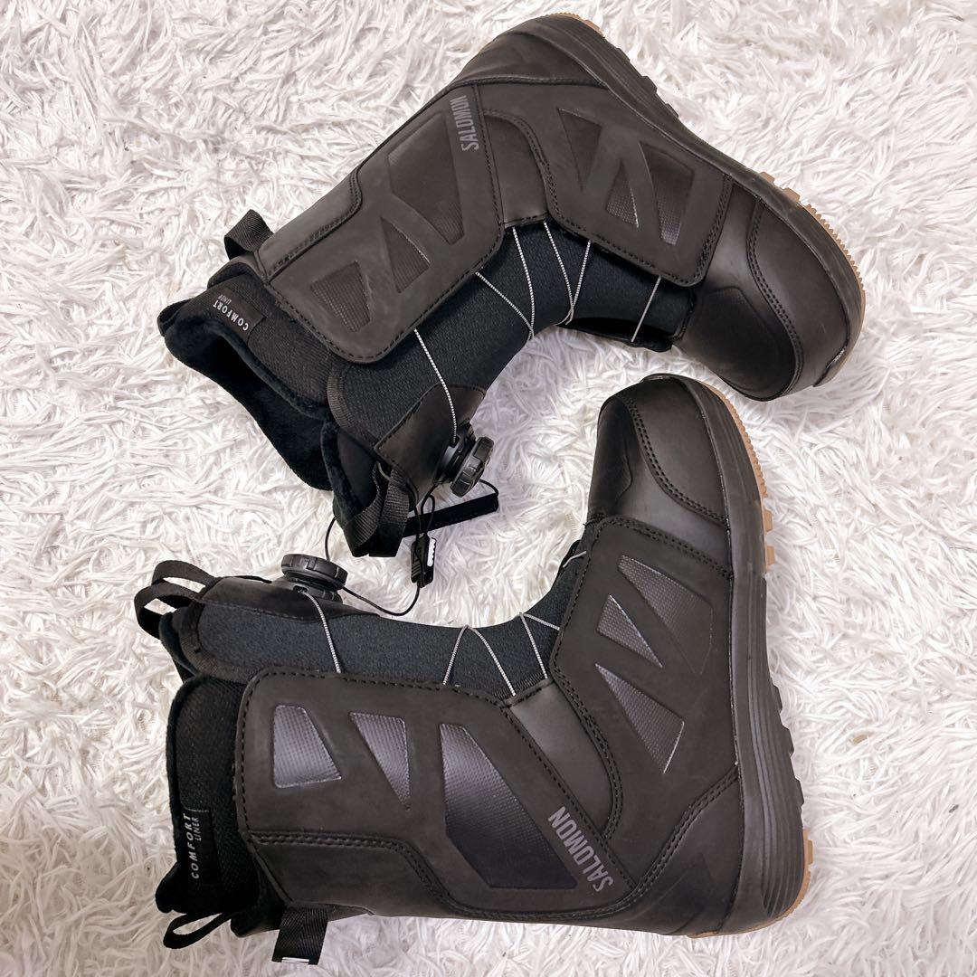 極美品 SALOMON LAUNCH BOA スノーボードブーツ 25.5cm