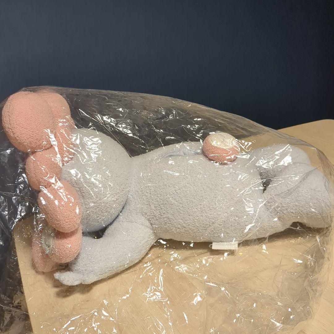 ミャクミャク　ジェラートピケ　ティッシュケース　ぬいぐるみ