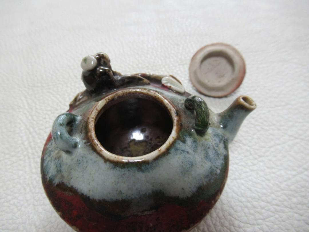 極希少 1897年頃 明治30年◇隅田焼 初代 井上良斎『老人が