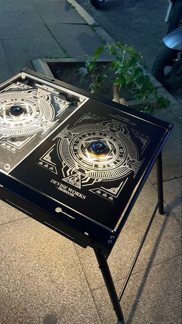 ⭕️IGTテーブル アクリル天板 1ユニット 収納袋付 ランタンポール