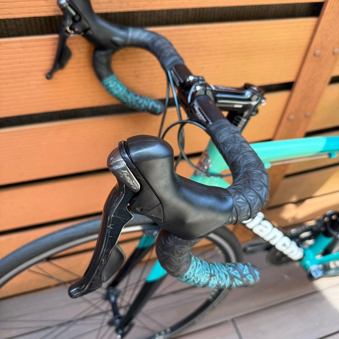 ビアンキ VIANIRONE 7 Tiagra10速SIZE53 カンパニョーロ - メルカリ