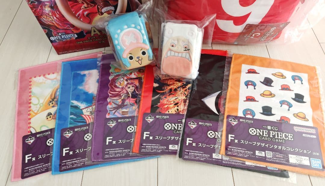 一番くじ ワンピースカードゲーム A賞 ルフィ フィギュア E賞 カードケース