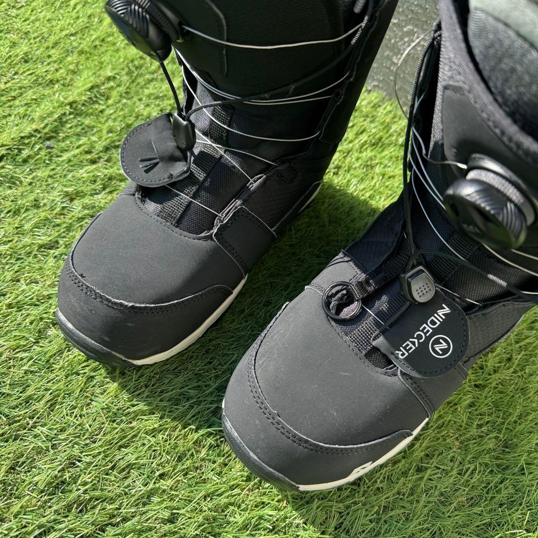 良品 ナイデッカー ダブルBOA TRANSIT スノボブーツ 26.5cm