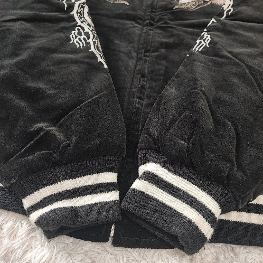 ブチャラ様専用 BTS ユンギ着用 ベロア スカジャン 星姫 龍 富士山