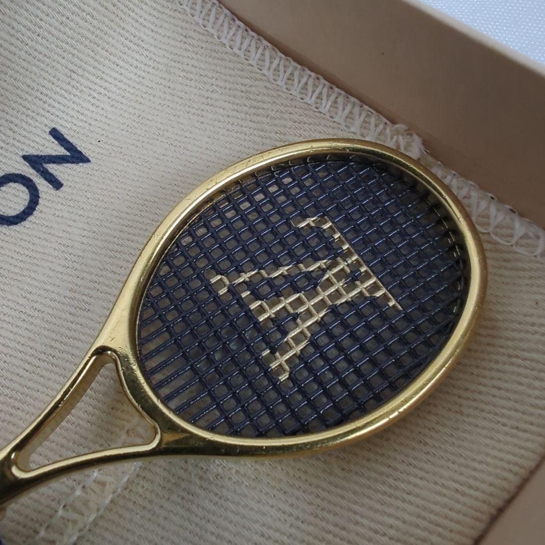 LOUISVUITTON ルイヴィトン キーホルダー キーリング テニスラケット
