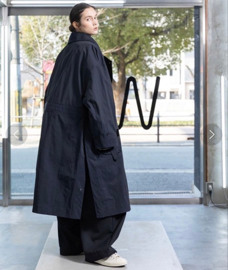 【即日発送】《VOAAOV 》 NYLON TWILL COAT