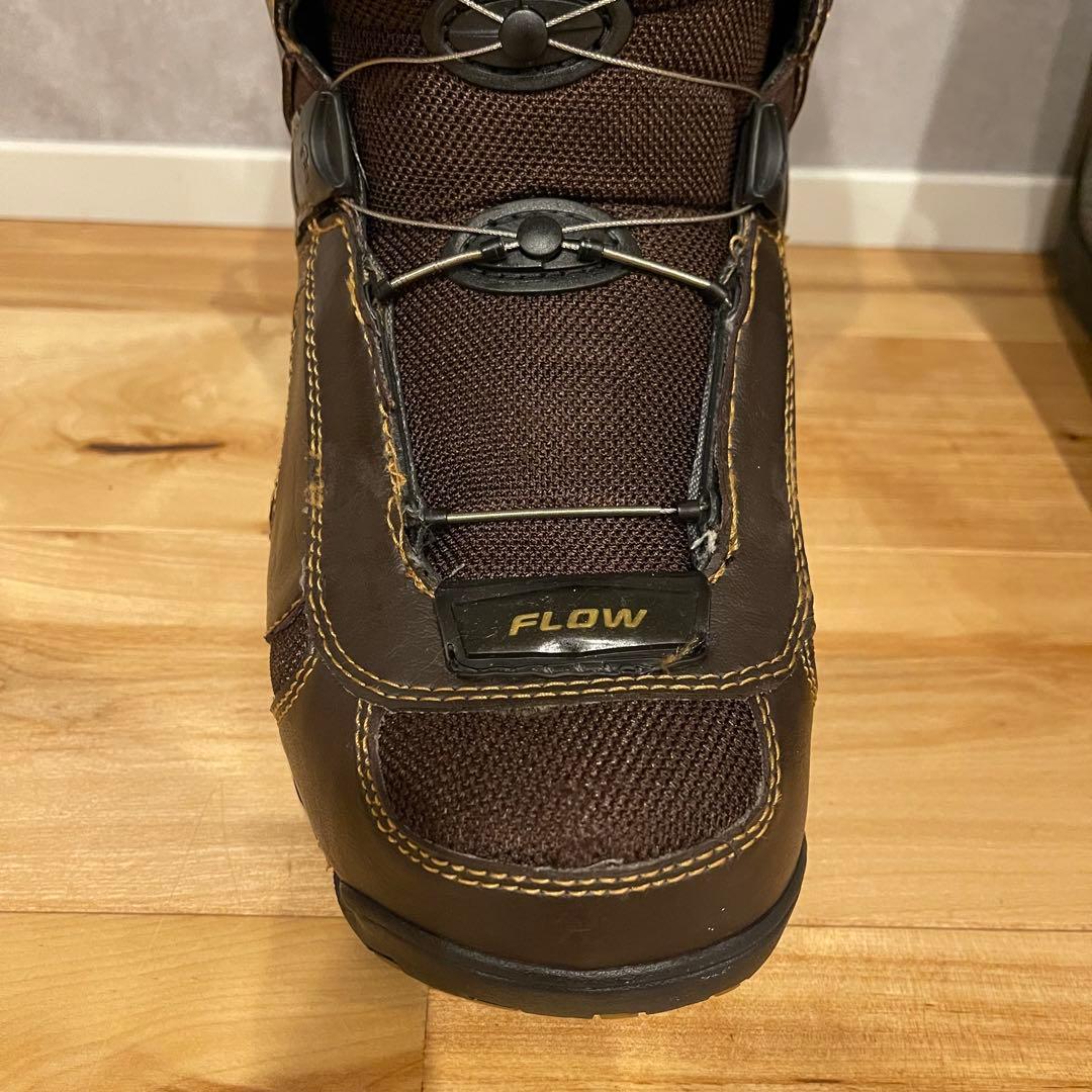 FLOW フロー ZONE BOA スノーボード ブーツ 25cm ブラウン - メルカリ