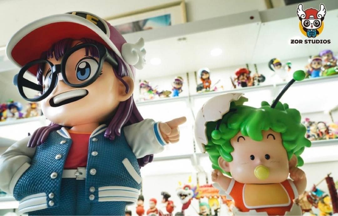 Dr.スランプ アラレちゃん 則巻ガジラ ガレージキット フィギュア