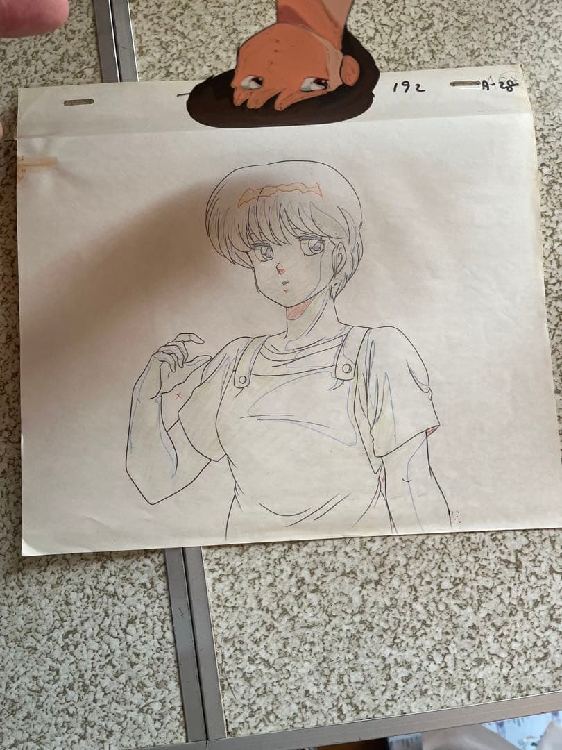 超超激レア‼︎ セル画　めぞん一刻　七尾こずえ　KAC 会報誌　投稿採用　当選品